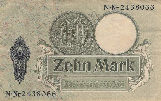 10 Mark 1906 N Ro.27b